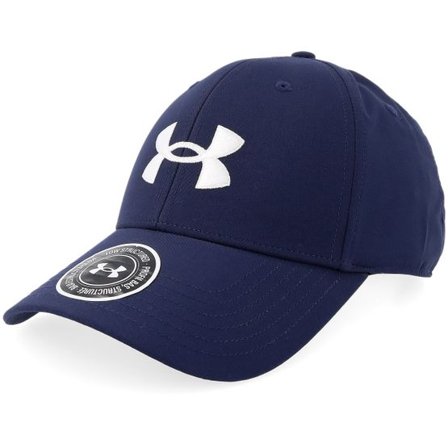 Under Armour - Blå unconstructed Keps - Drive Low Midnight Navy Adjustable @ Hatstore