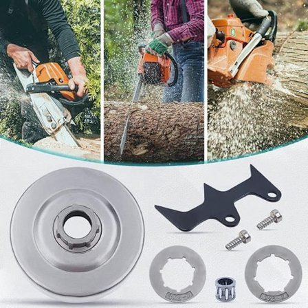 .325" hammaspyörän kytkimen rumpuvannesarja, yhteensopiva Husqvarna 235 235e 240 240e 130 136 137 141 142 koiran moottorisahan ketjun kanssa