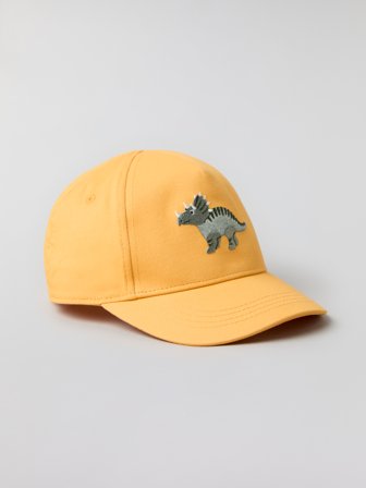Polarn O. Pyret - Cap with appliqué - 48|50 - Childrenswear - yellow