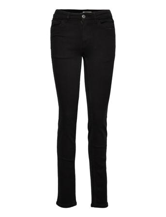 Trouser Denim Alba Black Slim Jeans Svart Lindex