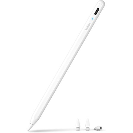 2025 Senaste Modell Pencil A8 för Apple iPad 2018-2025, (2X Snabbare Laddning), Lutningskänslighet, Pixelprecision, Stylus Penna för iPad 11/10/9/8
