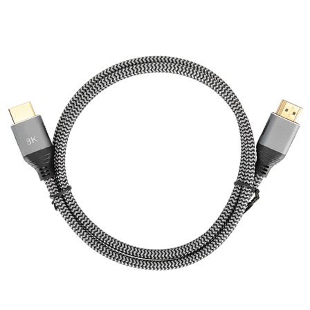 F0401-1 HDMI 8K@60Hz HDMI-anslutningskabel 3,3ft lång längd Anti-EMI för TV-dator