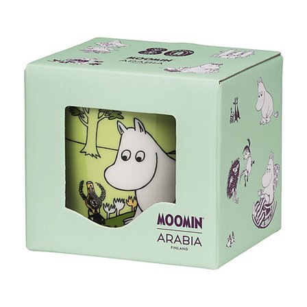 MOOMIN-ARABIA Kopp Mummi 0,3l Mummitrollet 80 I Boks