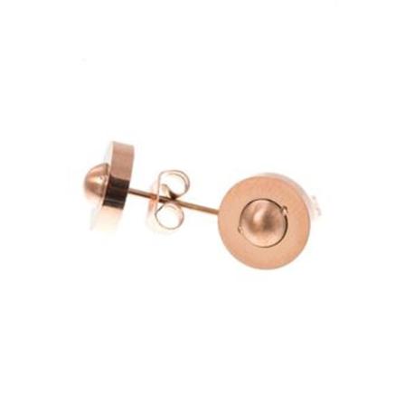 Stålörhängen Rosé Från Lotta Design