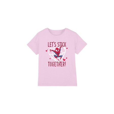 Spider-Man Barn/Kids Stick Together Alla Hjärtans Dag T-shirt