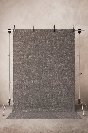 Jotex - Viskoseteppe 200x300 Cm Polyester/Ull/Viskose Mørk grå PEA - Kjøp Viskosetepper hos Jotex