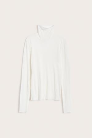 Golf z wełny merino | Offwhite | Kobieta | Kappahl