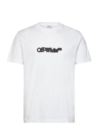 Off-White Spray Arrow Slim S/S Tee - White - XS