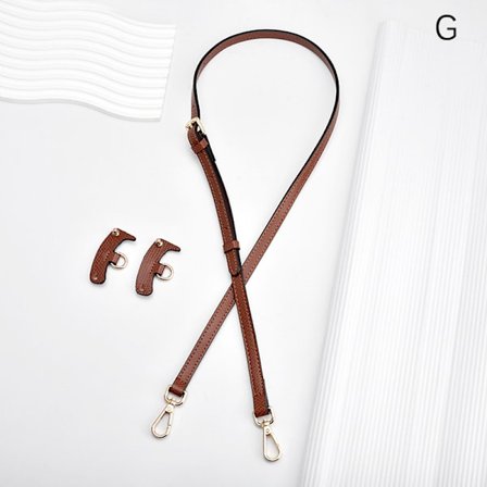 1Set Väskrem För Mini Punch-Free Läder Axelrem