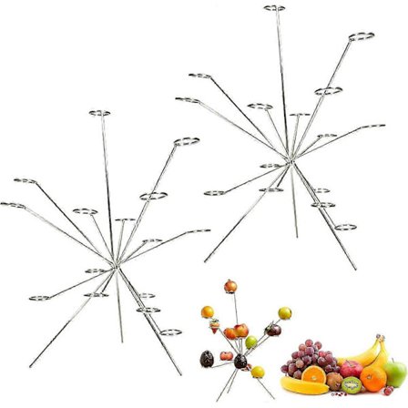 Eksploderende frugtskål, eksploderet frugtskål, fyrværkeri på middagsbordet, 360 flydende stil display frugter, kreativ boligindretning frugt rack, 