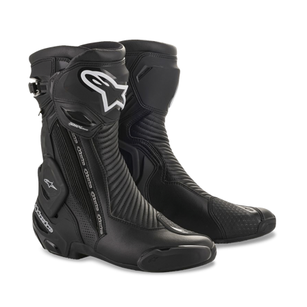 Alpinestars SMX Plus v2 Gore-Tex MC Shoes Black/Silver 44