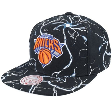 Mitchell & Ness - NBA Svart snapback Keps - New York Knicks Storm Season Black Snapback @ Hatstore