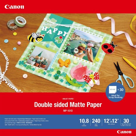 Canon Double-sided Matte Paper MP-101D - papir - matt - 30 ark - 304.8 x 304.8 mm - 240 g/m²