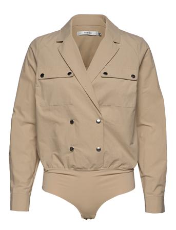 Adalinegz Shirt Body Ms20 Beige Gestuz