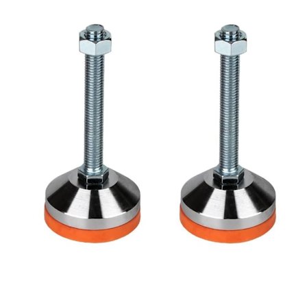 Heavy Duty Nivelleringsfötter Justeringsfot 2PCS 2ST