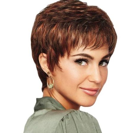 Naturlig parykk: menneskehår, enkel å bruke, for allsidige stiler