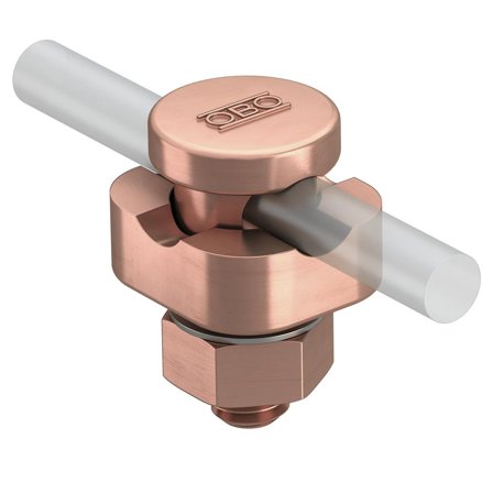 Obo Bettermann 5304113 Liitin M10 Painevalusinkki, Maadoitus & salamasuojaus