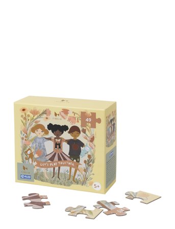 Fabelab | Puzzle 49Pcs - Let's Play Together | 30X30CM