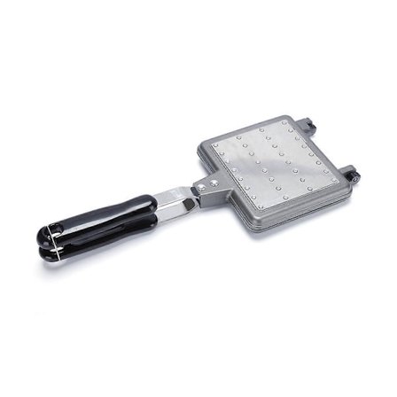 Varmkorvsbrödrost Press Smörgåsgrill Frukost Smörgåsgrill Brödrost för Kök och Camping Bakning