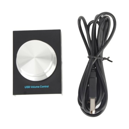 USB-äänenvoimakkuuden säädin, yhden näppäimen mykistys, multimedian äänenvoimakkuuden säädin PC-tietokoneen kaiuttimille