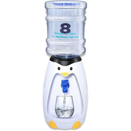 Mini Water Dispenser with Faucet, 8 Cups Daily Water Dispenser for Kids Home Gatherings and Office Carafes