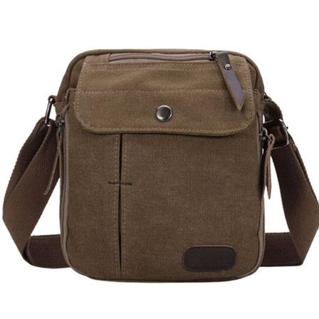 Ny skuldertaske rygsæk taske retro lærred håndtaske praktisk