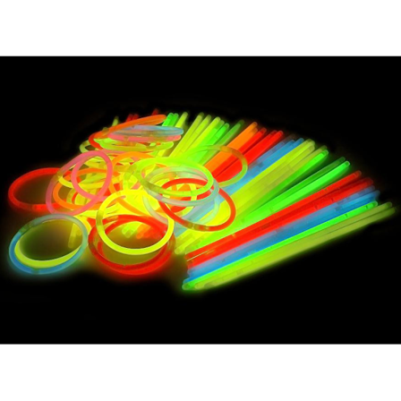 Glowsticks 100-Pack armband i Vit färg