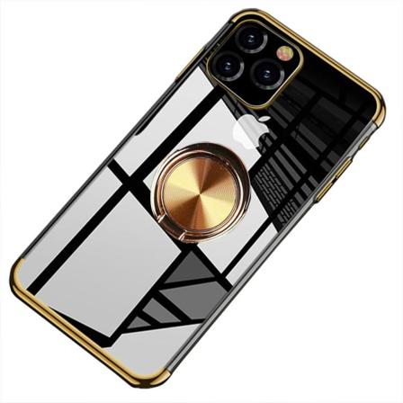 iPhone 11 Pro Max - Skal med Ringholder Blå