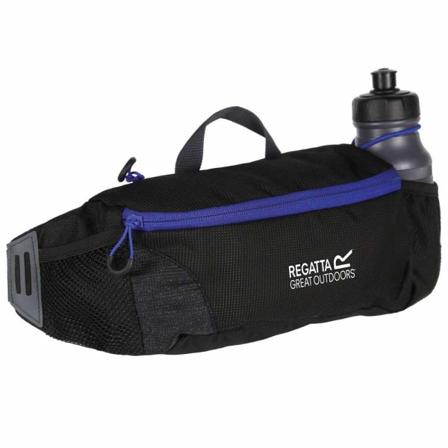 Regatta Blackfell III Hoftepakke Med Flaske Sort/Surf - Perfet Black/Surfspray One Size