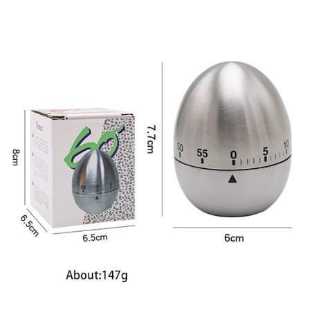 Kitchen Timer Cooking Timer Mekanisk Visuell nedtelling