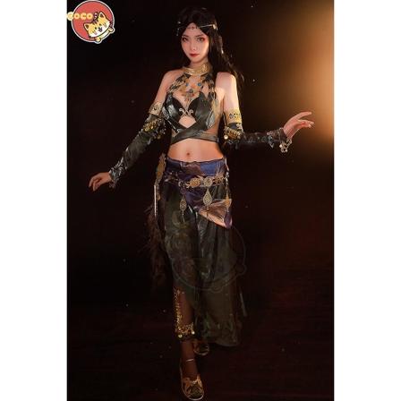 Naraka: Bladepoint Canaan Game Cosplay-asu Naiset Cos Seksikäs mekko Tyylikkäät asut Carnival-univormut Girlsparty-anime-asu XL