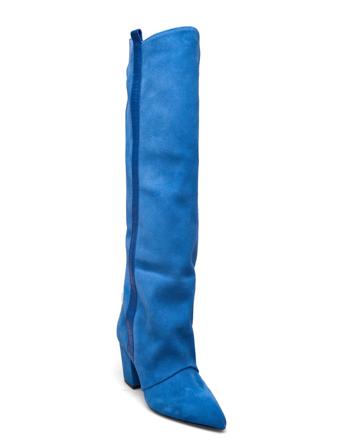 Bonn Boots Shoes Boots Over-the-knee Blue Twist & Tango