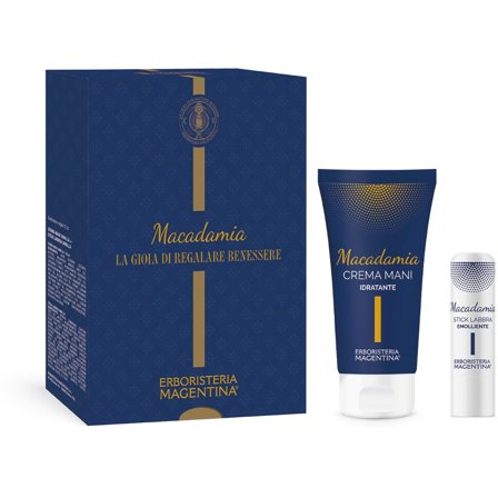 Kit Macadamia Crema Mani 50ml + Stick Labbra