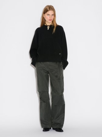 Holzweiler Wool Sweater - Black - Women's - XXS