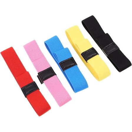 5 stk. madkasse-elastikker til udendørs brug, Bento madkasse, dobbelt lag, bento-boks-fastgørelsesremme