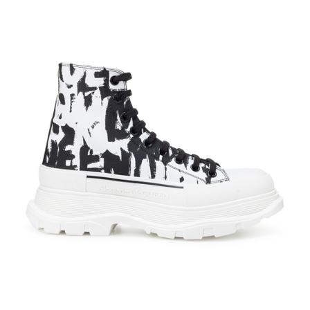 Alexander McQueen, Boots Biały, Mężczyzna, Rozmiar: 44 EU
