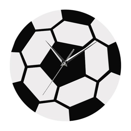 Fodbold Vinyl Vægur - Retro Plade Ur