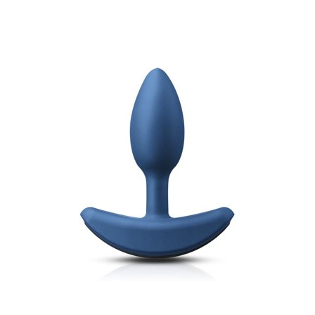 Blå Analplugg Med Tyngd - Small - Vuxen.se - Buttplug, stora & små butt plugg
