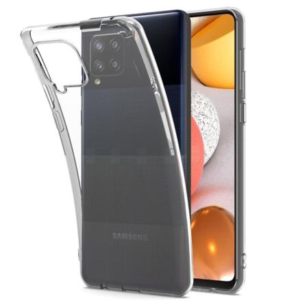 Ultrathin 0,5mm silikonkuori Samsung Galaxy A42 5G:lle