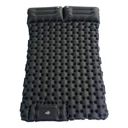 Selvoppblåsende campingmadrass: tykk og lett dobbel campingmadrass som kan festes som campingmatte og kompakt campingmatte