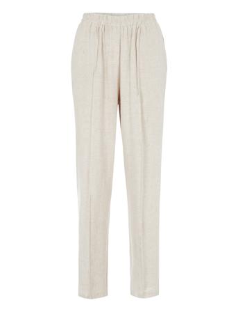 Yasviggi Hw Ankle Pant Noos Cream YAS