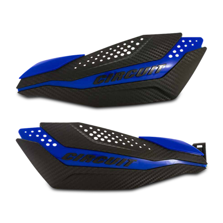 Circuit Dakar Carbon Handguards Blue