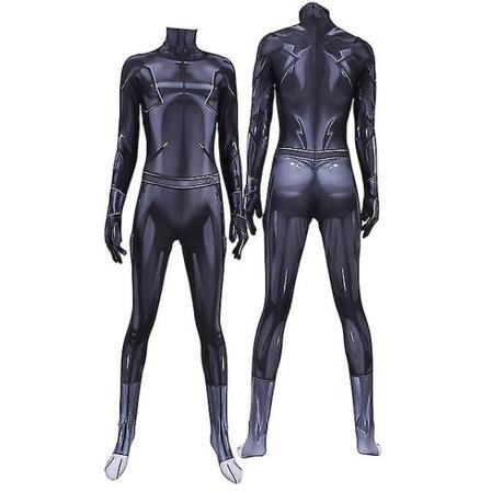 Bästa rabatterade superhjälte-cosplaykostymer för vuxna och barn - Halloween Zentai-bodysuits och jumpsuits Noir Size for Women XL