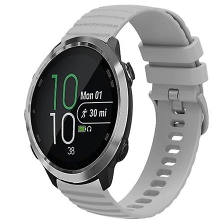 Garmin Forerunner 645 Music 20 mm aaltoileva pistekuvio yksivärinen watch