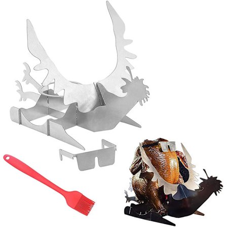 Motorcykel ølburk kyllingegrillholder bærbar til udendørs grill