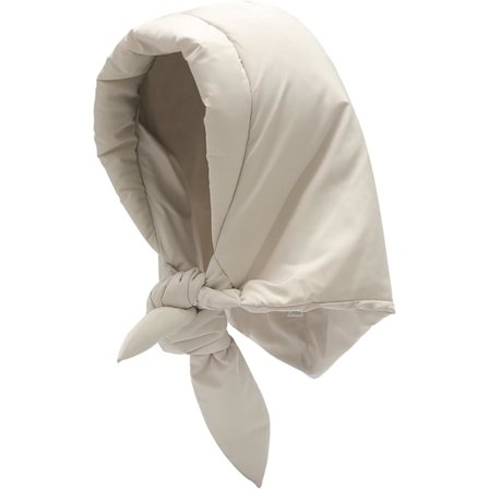 Vinterhette med polstring, vindtett skjerf, myk og varm balaclava for kvinner