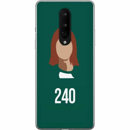 Oneplus 8 Genomskinligt Skal Squid Game