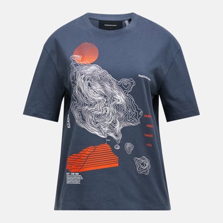 Peak Performance - Graphic Tee Damen