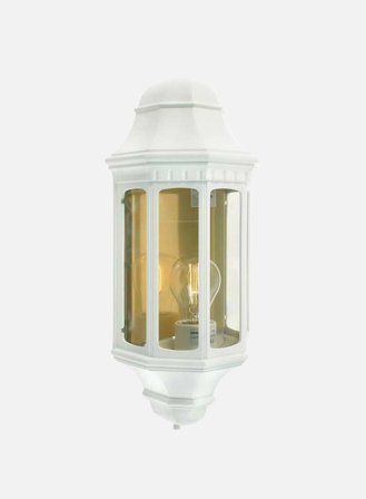 Genova 170 utelampe - hvit