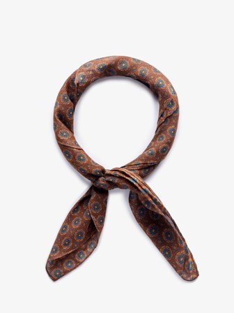 John Henric Men's Braunes Paisley Bandana Size Onesize